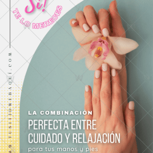 Anuncio publicitario para manicuristas