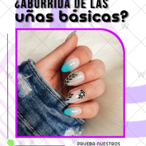 Plantilla Canva para negocio de uñas