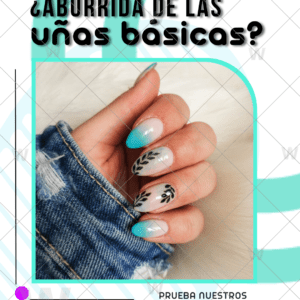 Diseño editable para manicurista