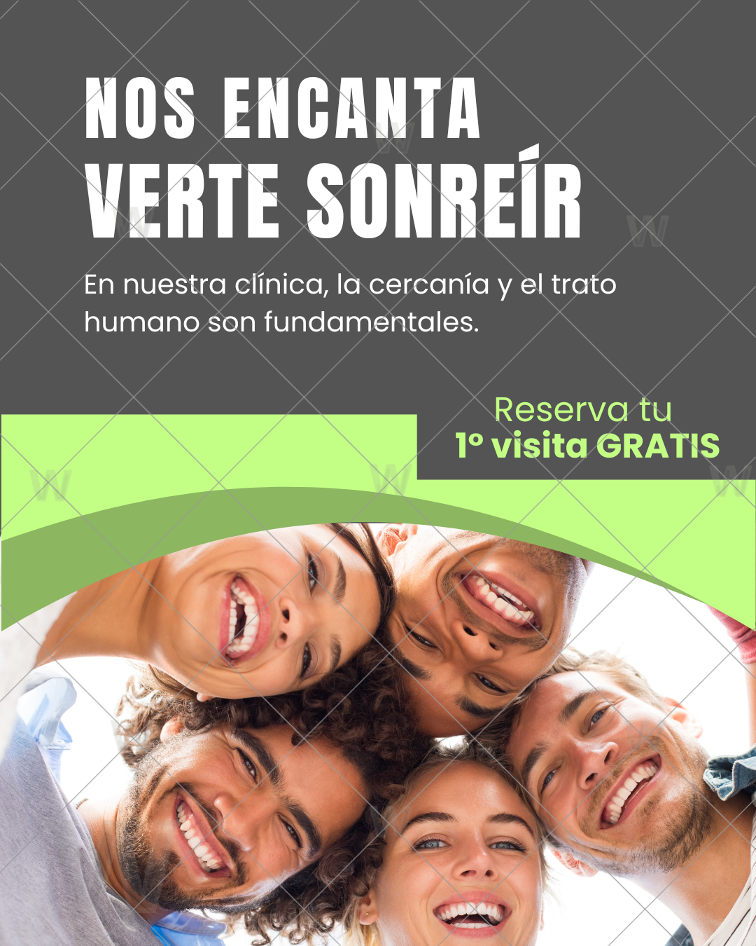 Diseño publicitario gratis para negocio Dental